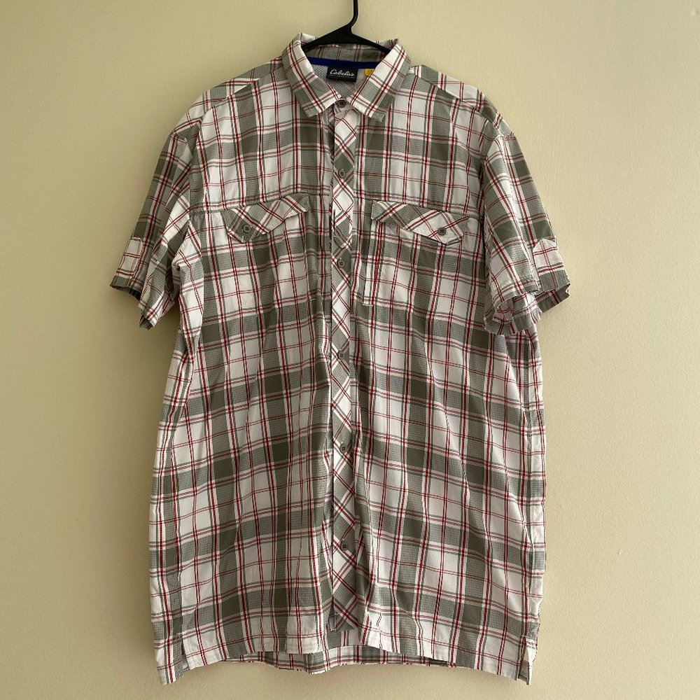 Plaid Cabela's Button Up